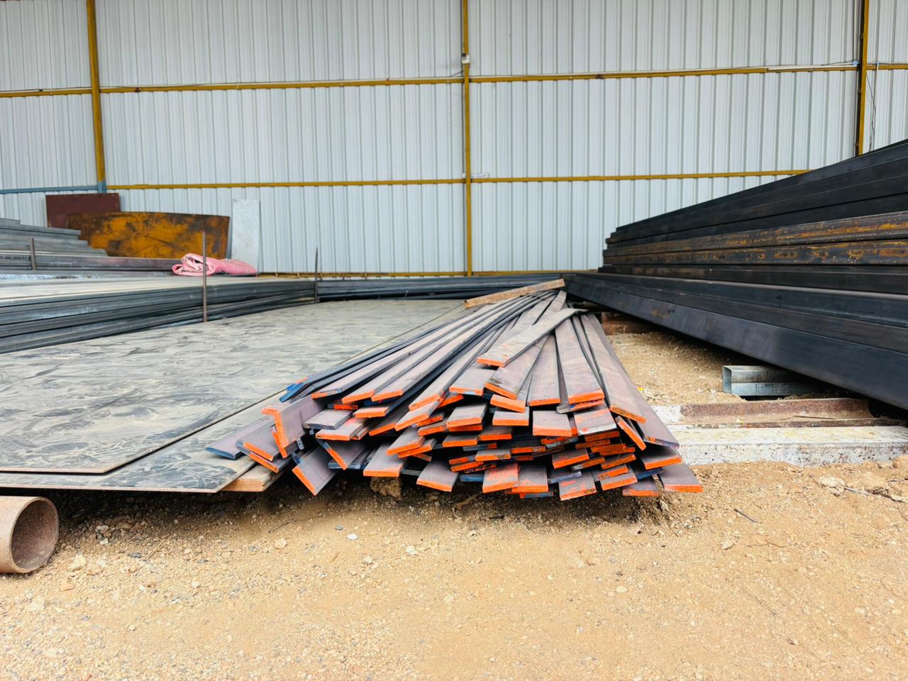 MS flats and square rods